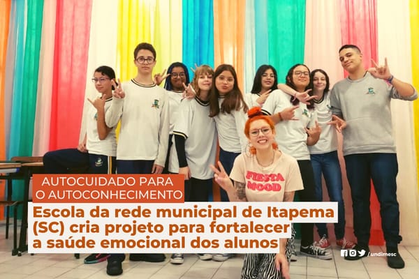 Escola municipal de Itapema (SC) cria projeto para fortalecer a saúde emocional dos alunos