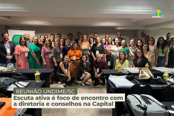 Undime-SC reúne diretoria e conselhos na Capital