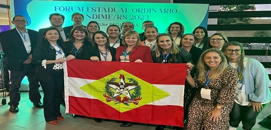 Santa Catarina marca presença no Fórum Estadual Ordinário da Undime/RS e Região Sul, em Novo Hamburgo/RS