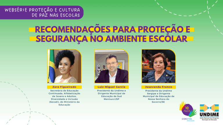 Primeiro episódio da websérie para promover a cultura de paz nas escolas brasileiras será no dia 15 de maio