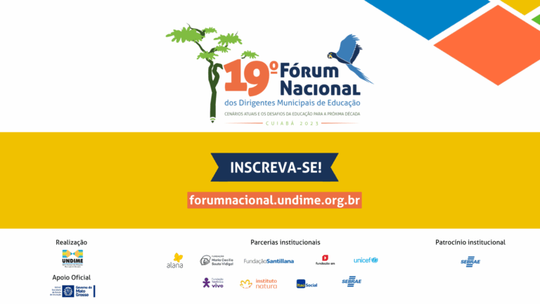Últimos dias de inscrição para o 19º Fórum Nacional da Undime