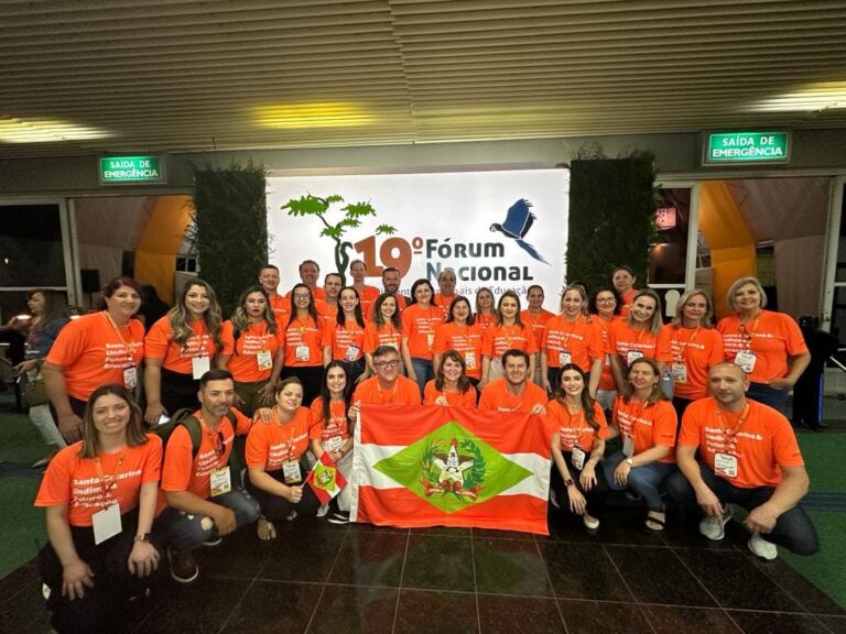 Santa Catarina marca presença no 19º Fórum Nacional de Dirigentes Municipais de Educação