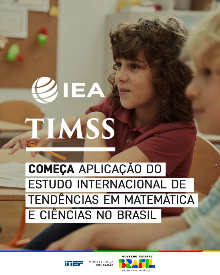 Começa aplicação do TIMSS no Brasil