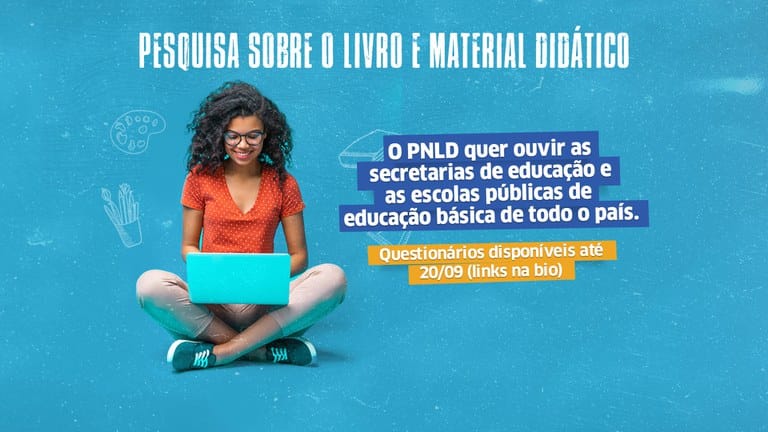 FNDE realiza pesquisa para aprimorar Programa Nacional do Livro e do Material Didático