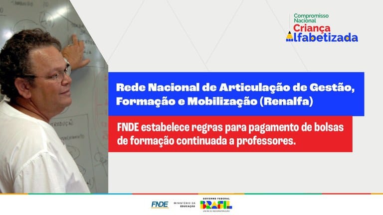 Publicada resolução que dispõe sobre o pagamento de bolsas de formação continuada aos articuladores da Renalfa