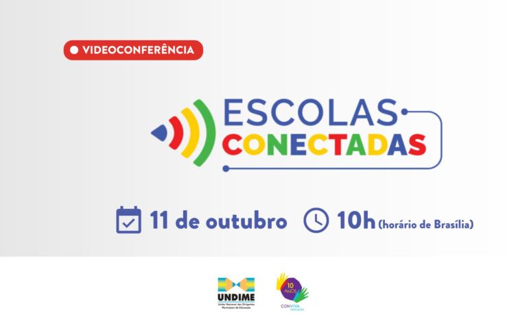 Estratégia Nacional Escolas Conectadas é tema de videoconferência do Conviva Educação