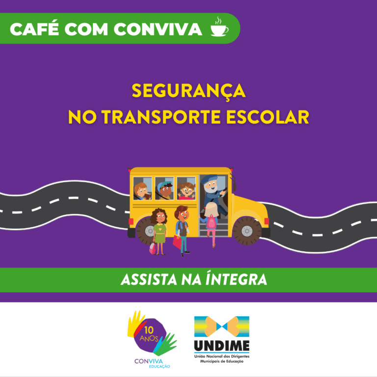 Saiba como foi o Café com Conviva sobre Segurança no Transporte Escolar