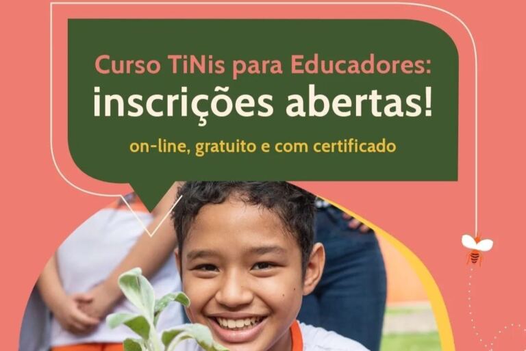 Curso incentiva o plantio nas escolas para nutrir o vínculo entre a criança e a Natureza
