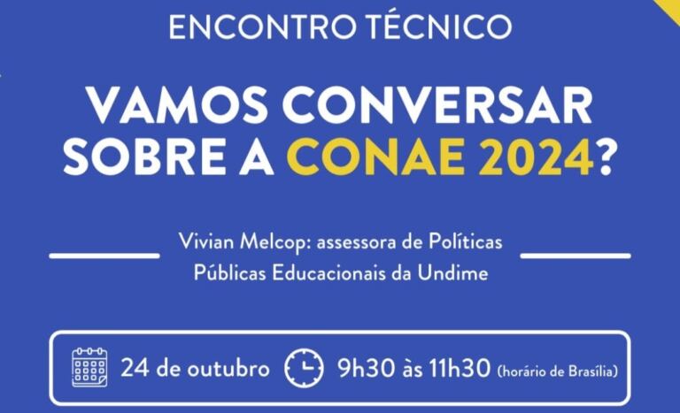 Conviva promove encontro técnico sobre a Conae 2024