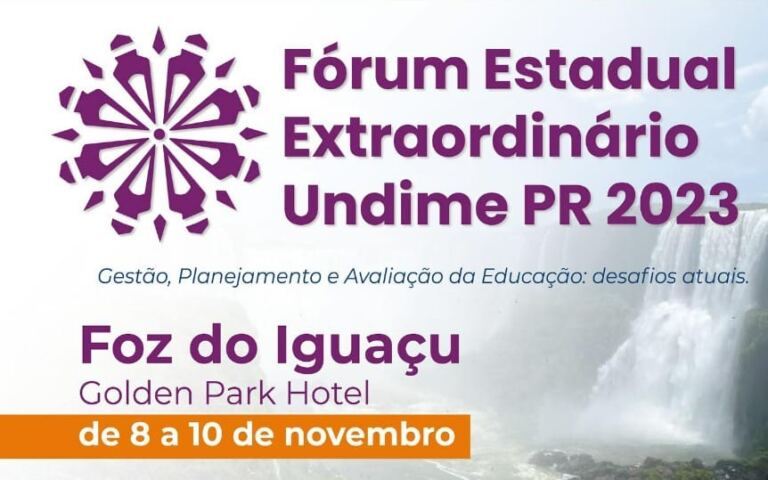 Fórum Undime/PR traz palestra sobre a Função do Diretor Escolar com participação do presidente da seccional catarinense