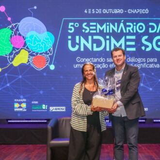 Confira as fotos do 5º Seminário da Undime-SC em Chapecó