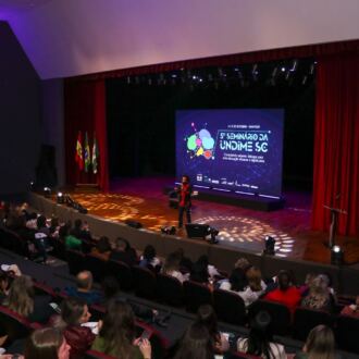 Confira as fotos do 5º Seminário da Undime-SC em Chapecó
