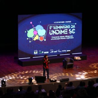 Confira as fotos do 5º Seminário da Undime-SC em Chapecó