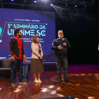 Confira as fotos do 5º Seminário da Undime-SC em Chapecó