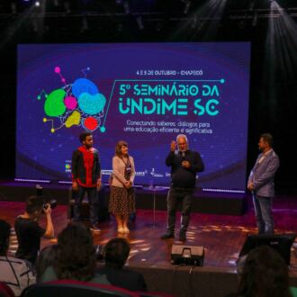 Confira as fotos do 5º Seminário da Undime-SC em Chapecó