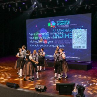 Confira as fotos do 5º Seminário da Undime-SC em Chapecó