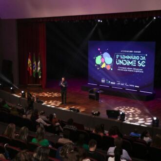 Confira as fotos do 5º Seminário da Undime-SC em Chapecó