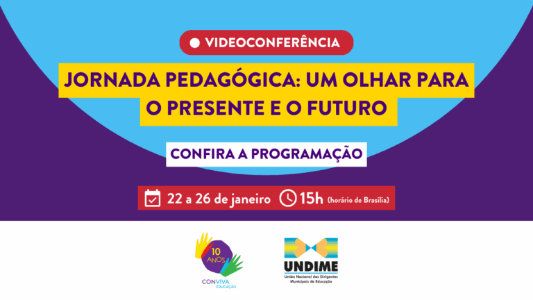 Jornada pedagógica: confira a programação detalhada