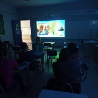 Palestra de abertura do ano letivo com Geraldo Peçanha de Almeida mobilizou redes municipais de ensino de Santa Catarina