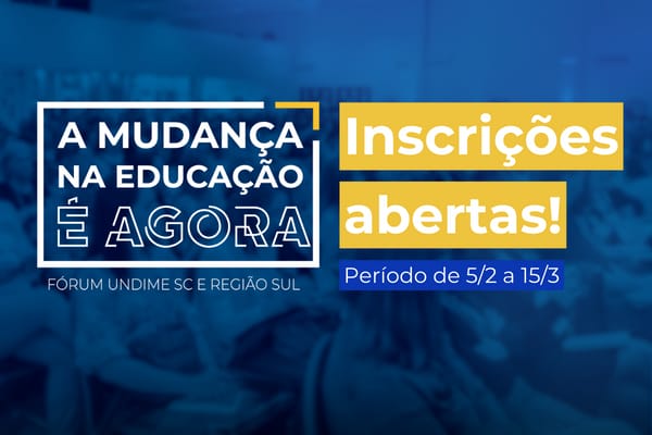 Fórum Undime-SC abre inscrições com presença confirmada de Leo Fraiman