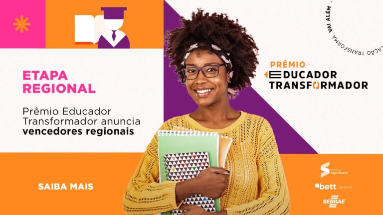 Prêmio Educador Transformador anuncia os vencedores regionais