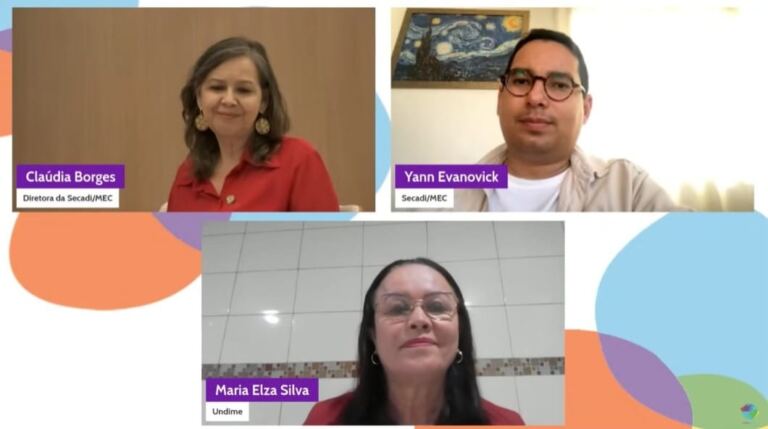 Confira como foi a videoconferência sobre o Pacto Nacional para valorização da EJA e superação do analfabetismo