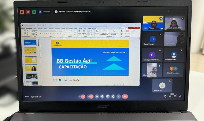 Videoconferência da Undime-SC aborda prestação de contas e nova ferramenta BB Gestão Ágil