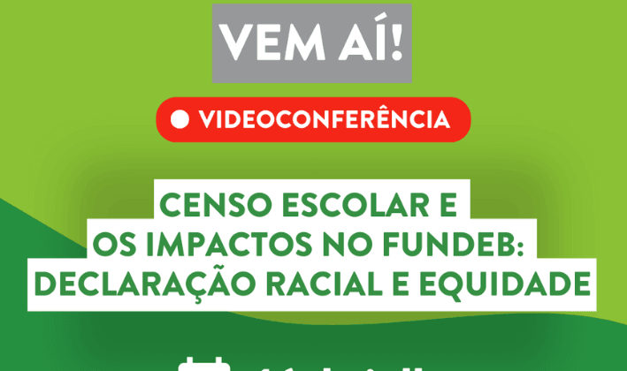 O Censo Escolar e os seus impactos no Fundeb é o tema da próxima vídeoconferência do Conviva