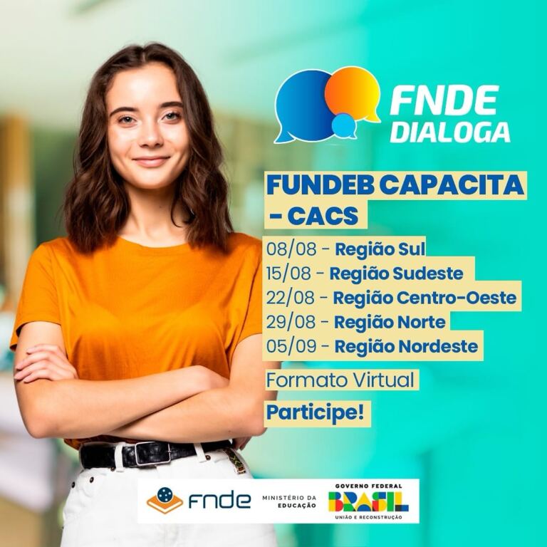 FNDE Dialoga retorna com enfoque no CACS-Fundeb
