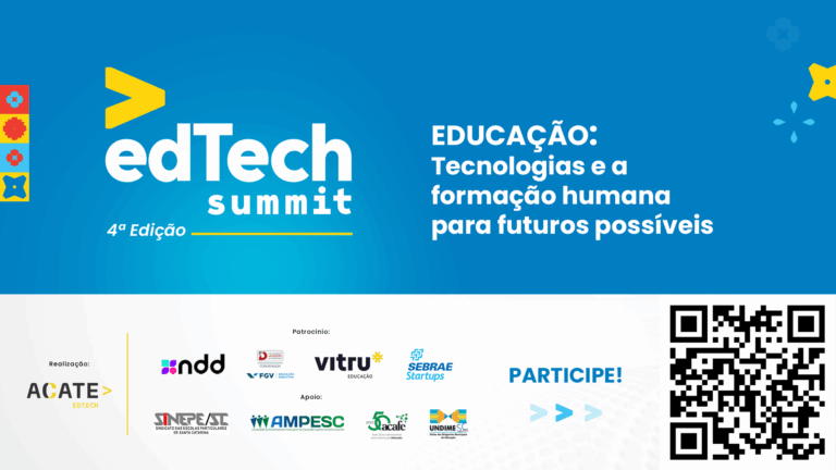 Evento da ACATE discutirá tecnologias para formação humana e futuros possíveis