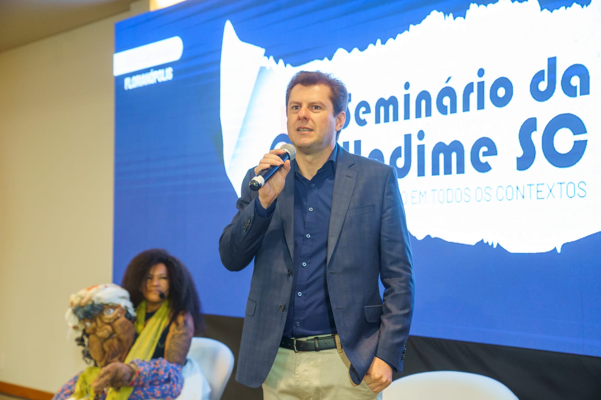 Vó Benta é atração cultural de abertura do Seminário da Undime-SC