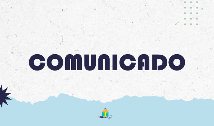 Comunicado – Seminário Undime-SC