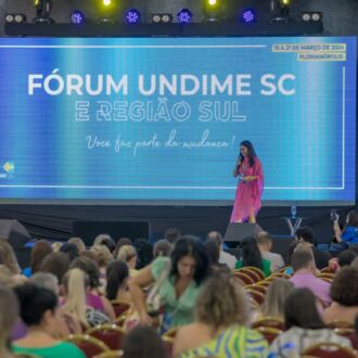 Confira as fotos do Fórum Undime SC e Região Sul – Florianópolis 2024
