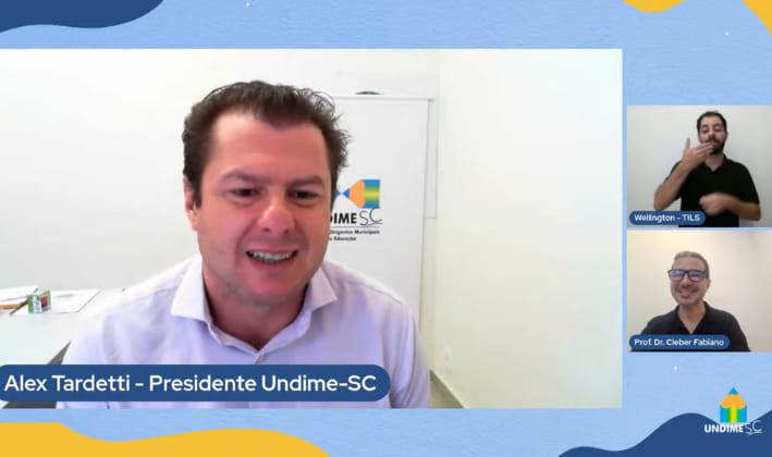 Reflexão sobre o poder da linguagem marca live de abertura do ano letivo promovida pela Undime-SC