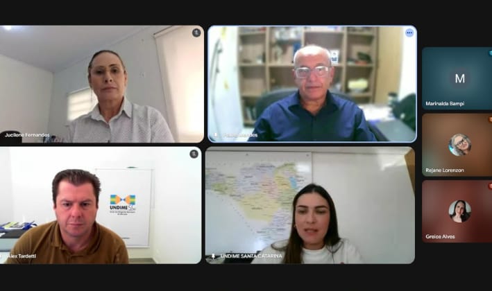 Undime-SC promove reunião virtual com dirigentes municipais sobre novas diretrizes da educação infantil