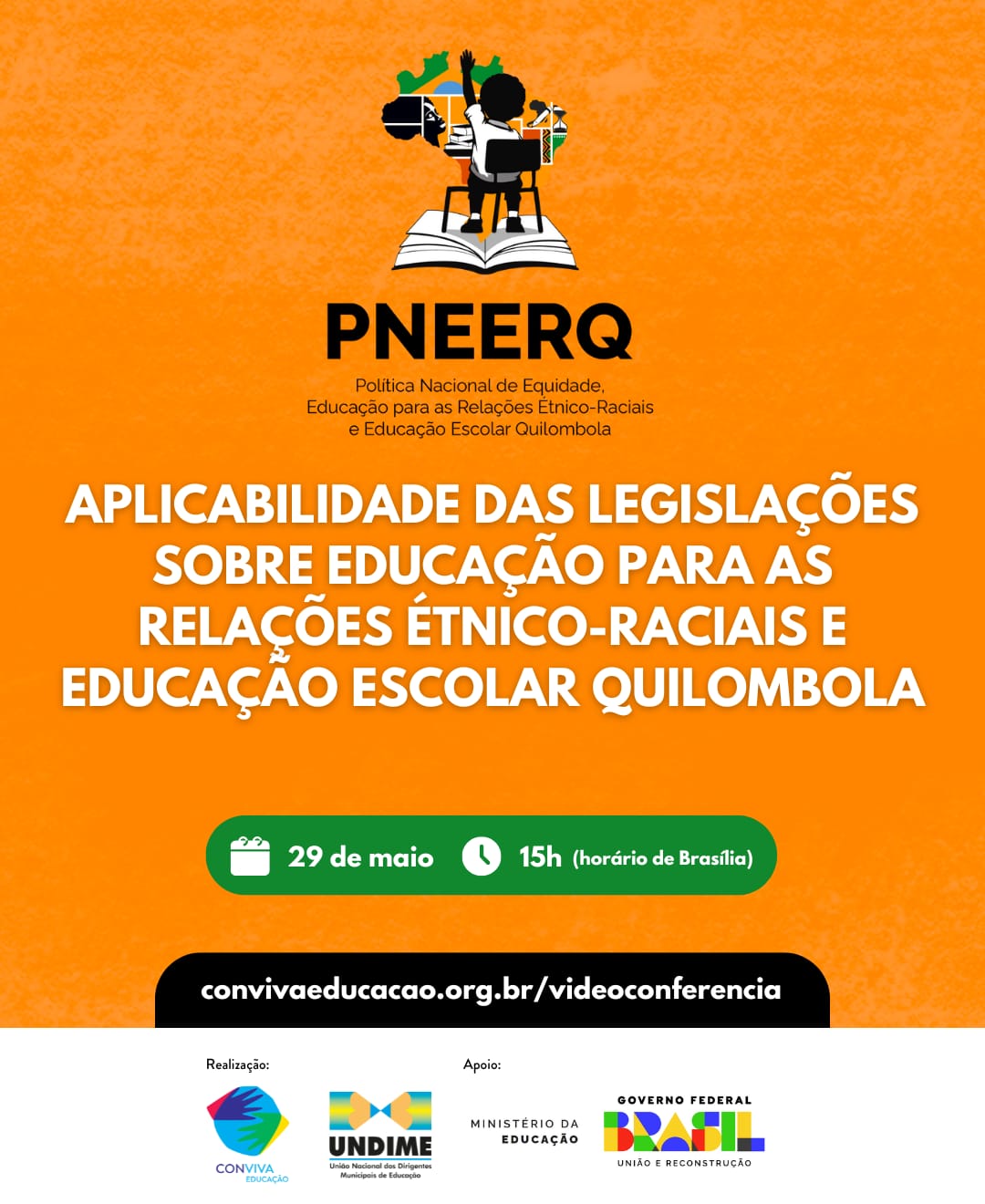 Videoconferência debate papel da promoção da Educação Étnico-Racial e Quilombola