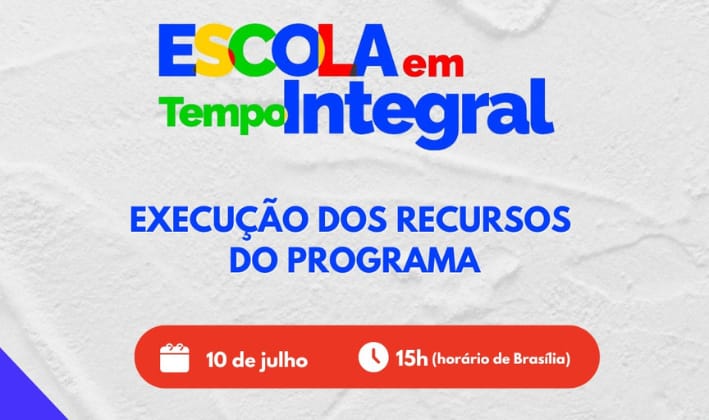 Undime realiza videoconferência para orientar sobre a execução financeira dos recursos do Programa Escola em Tempo Integral