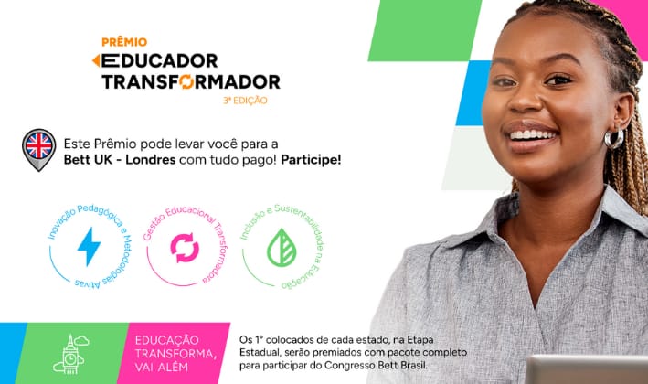Prêmio Educador Transformador 2025 revoluciona reconhecimento na educação com foco em IA, cocriação e jornadas de desenvolvimento