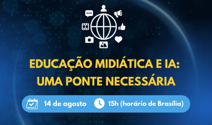 Videoconferência vai pautar Educação Midiática e Inteligência Artificial