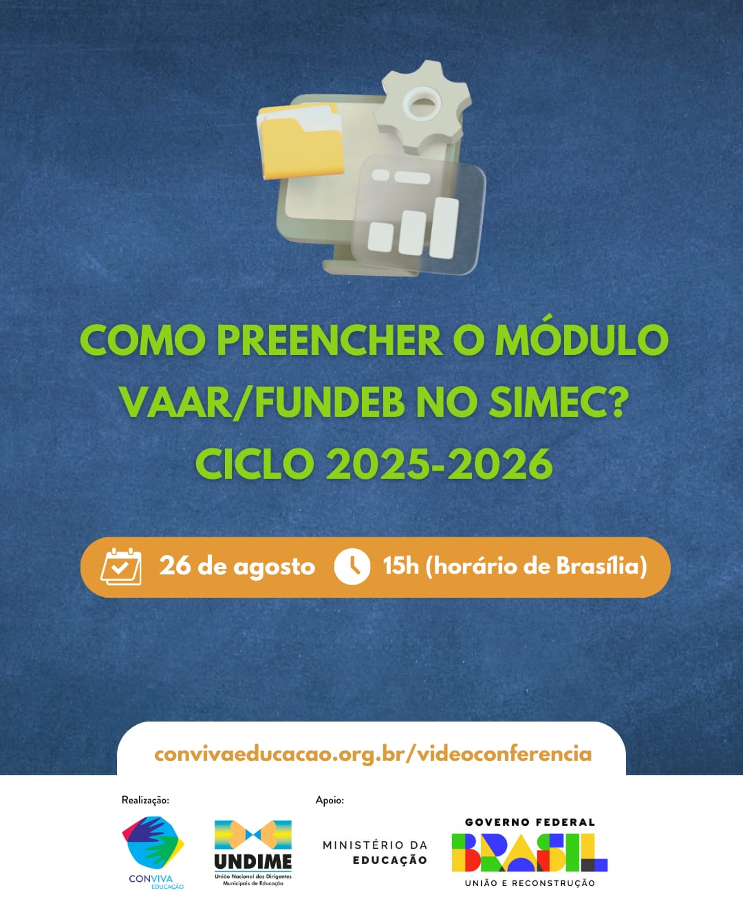 Como preencher o módulo VAAR/Fundeb no Simec? Ciclo 2025-2026
