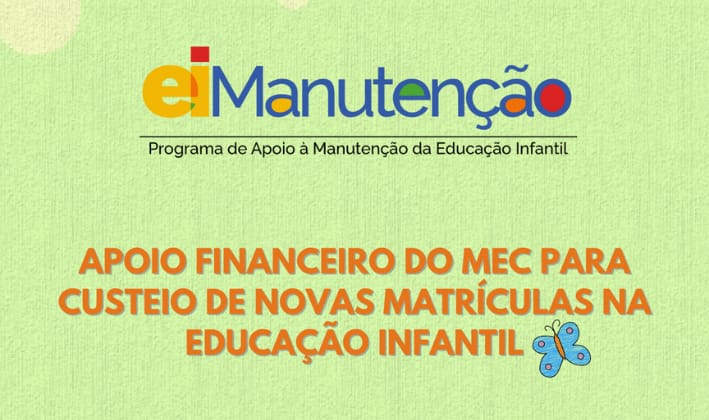 Videoconferência vai detalhar apoio financeiro do MEC para novas matrículas na Educação Infantil