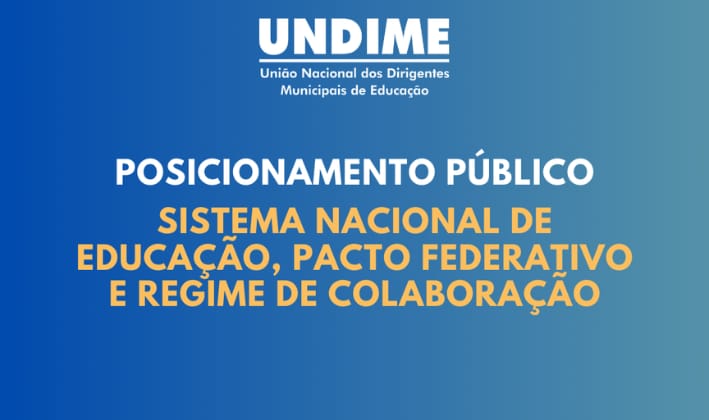 Sistema Nacional de Educação, pacto federativo e regime de colaboração