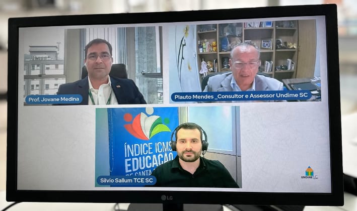 Em live, Undime-SC apresenta detalhes sobre o Sistema Estadual de Avaliação da Educação Básica de Santa Catarina (SEAESC)