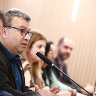 Seccional catarinense presente na reunião do Colegiado Ampliado da Undime Nacional, em Brasília