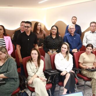 Seccional catarinense presente na reunião do Colegiado Ampliado da Undime Nacional, em Brasília