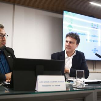 Seccional catarinense presente na reunião do Colegiado Ampliado da Undime Nacional, em Brasília