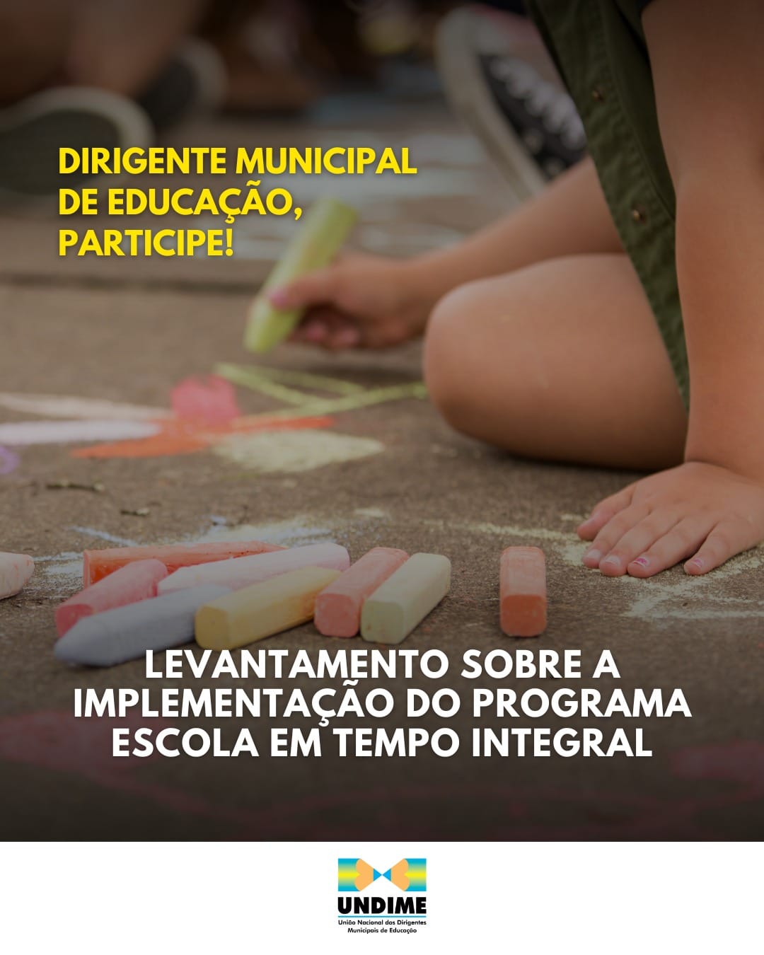 Undime realiza levantamento sobre a implementação do Programa Escola em Tempo Integral