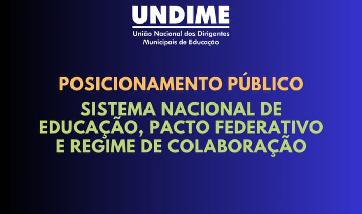 Sistema Nacional de Educação, pacto federativo e regime de colaboração