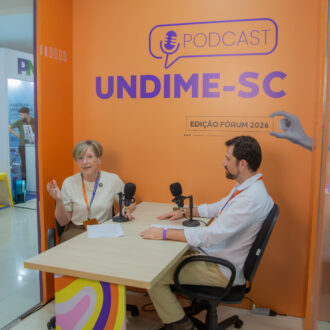Comunicação em tempo real ganha novo espaço: “Podcast Undime-SC” na edição 2026 do Fórum