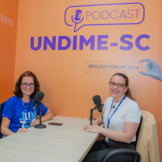 Comunicação em tempo real ganha novo espaço: “Podcast Undime-SC” na edição 2026 do Fórum